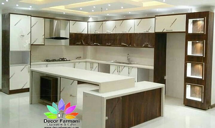 کابینت هایگلاس_کابینت فرمانی_کابینت براق